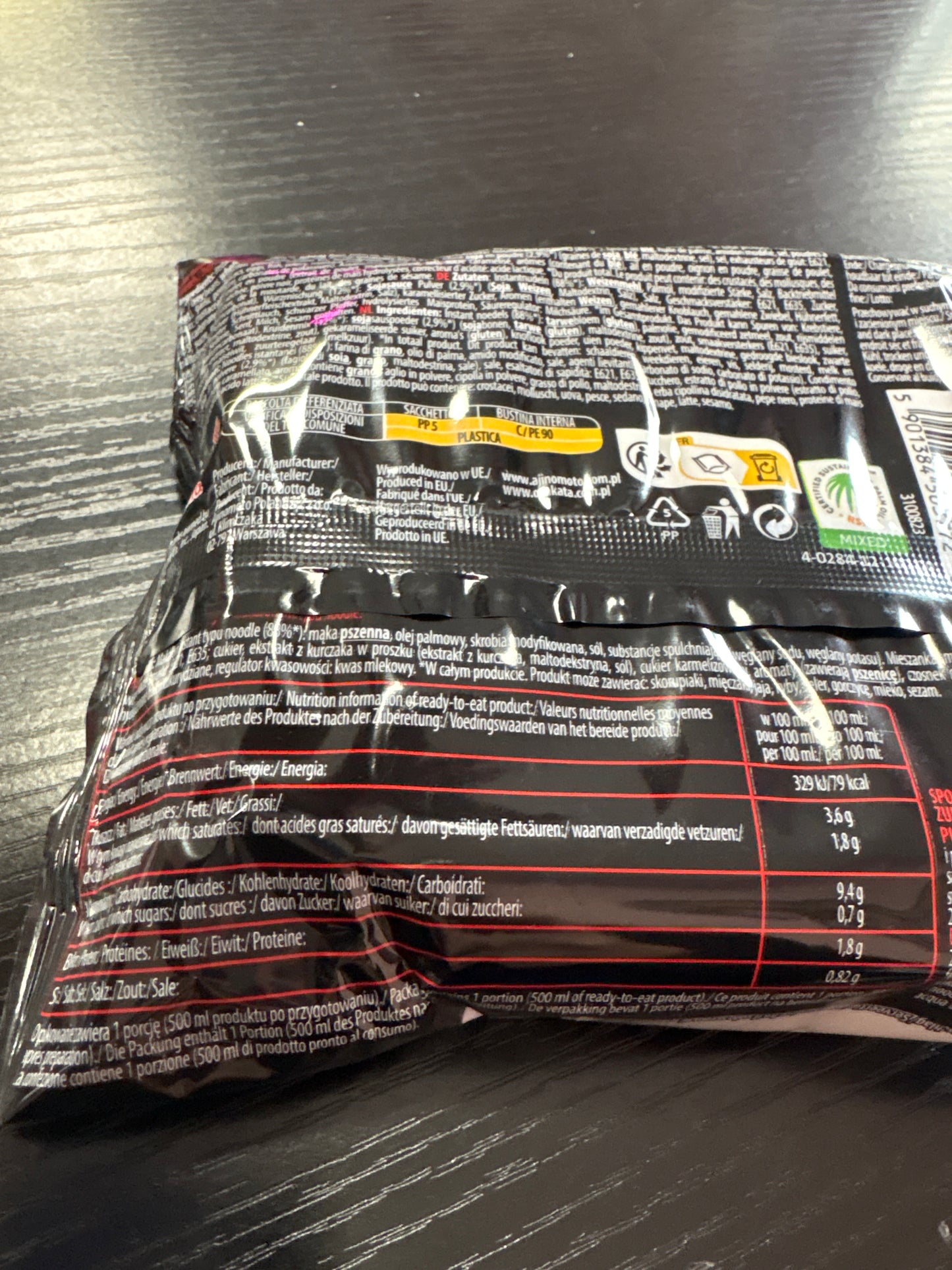 Oyakata Bag Soy Sauce Ramen (83gr)