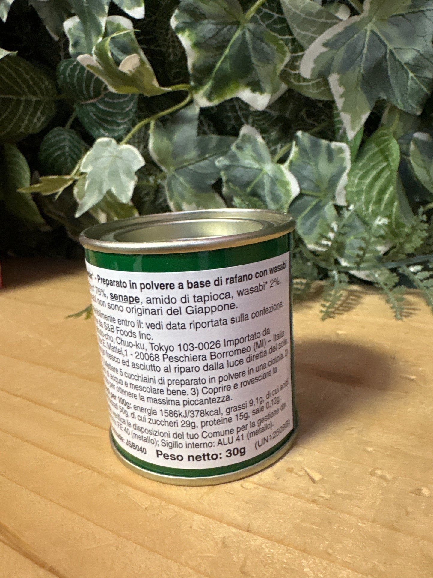 Wasabi in polvere giapponese (30g)