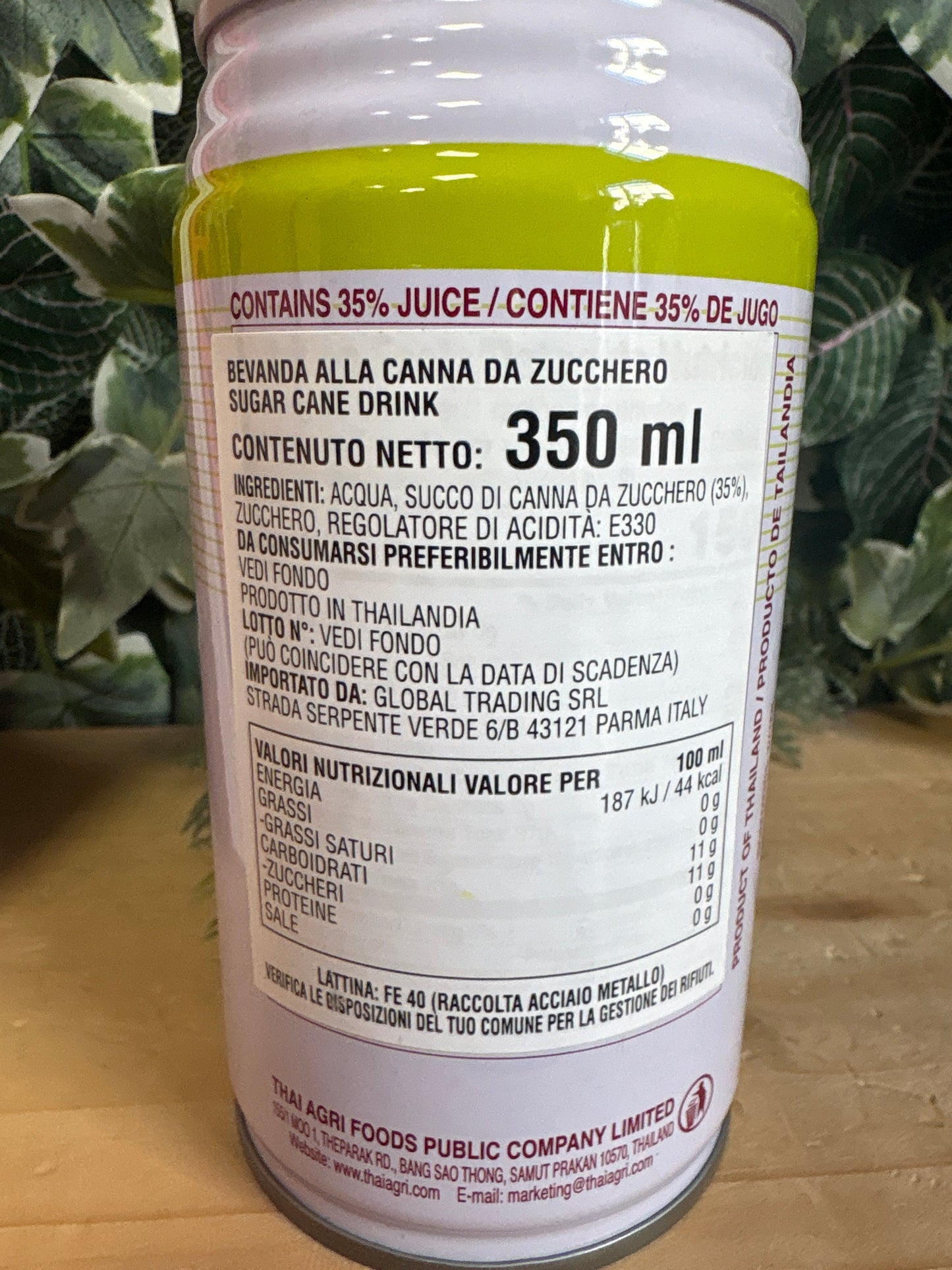 Bibita allo zucchero di canna (350ml)