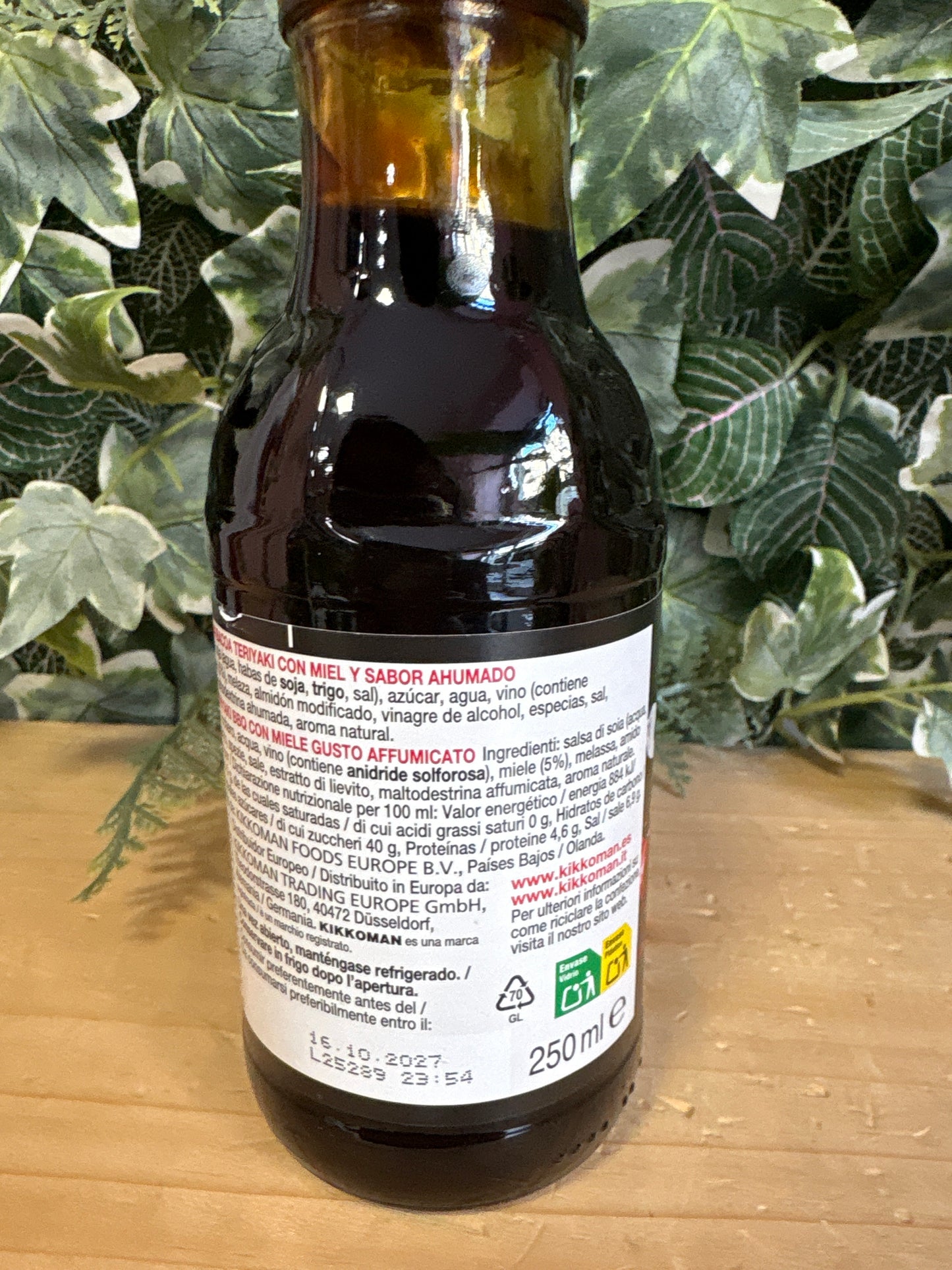 Salsa Teriyaki bbq e miele kikkoman (250ml)