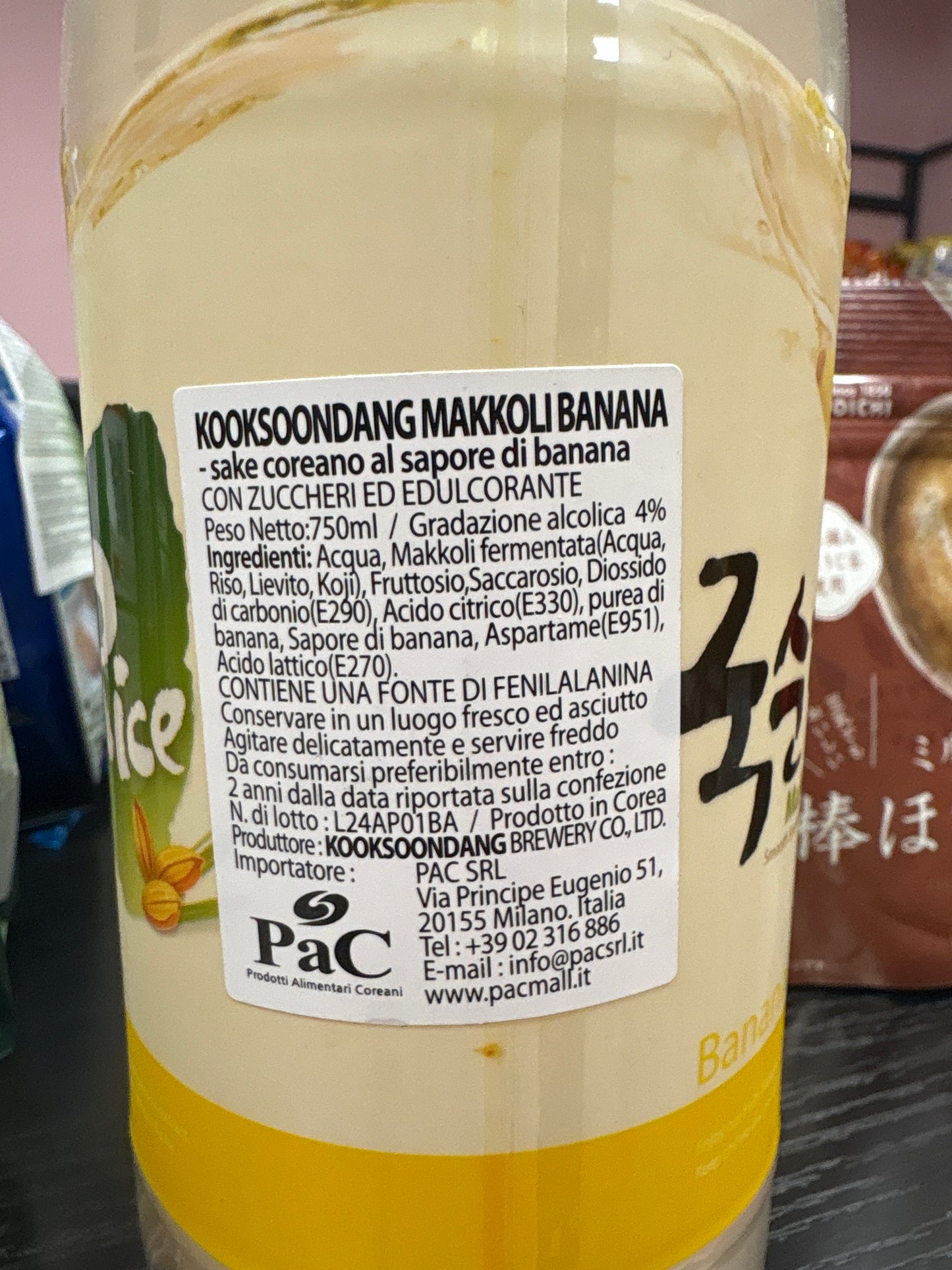Makgeolli alla Banana (750ml)