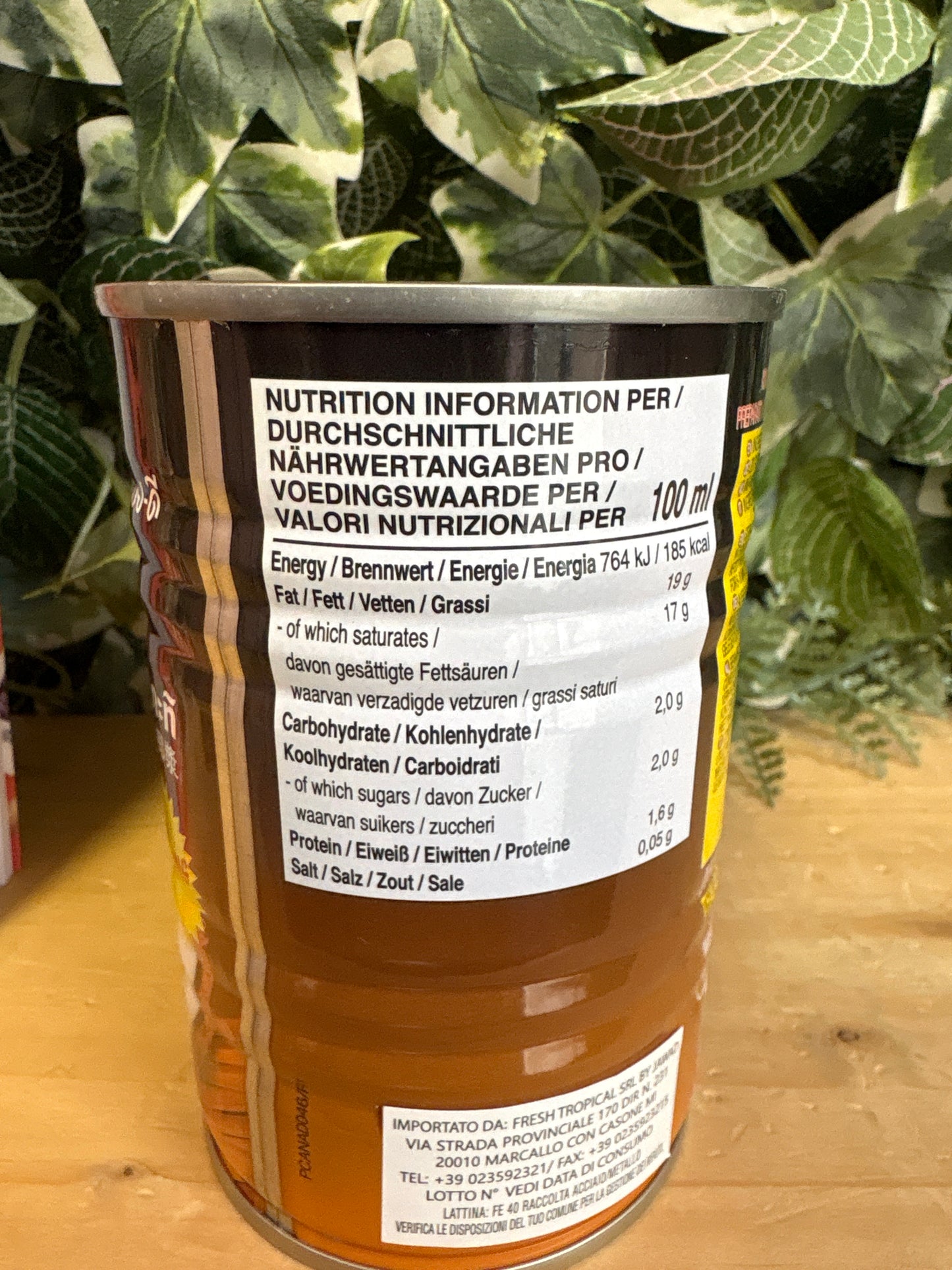 Latte di cocco da cucina (400ml)
