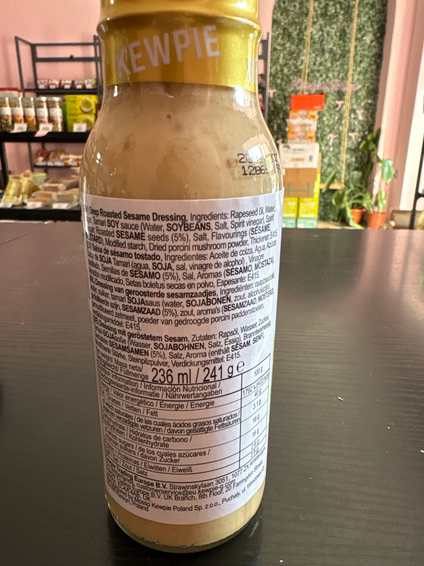 Kewpie salsa di sesamo per insalate (241g)