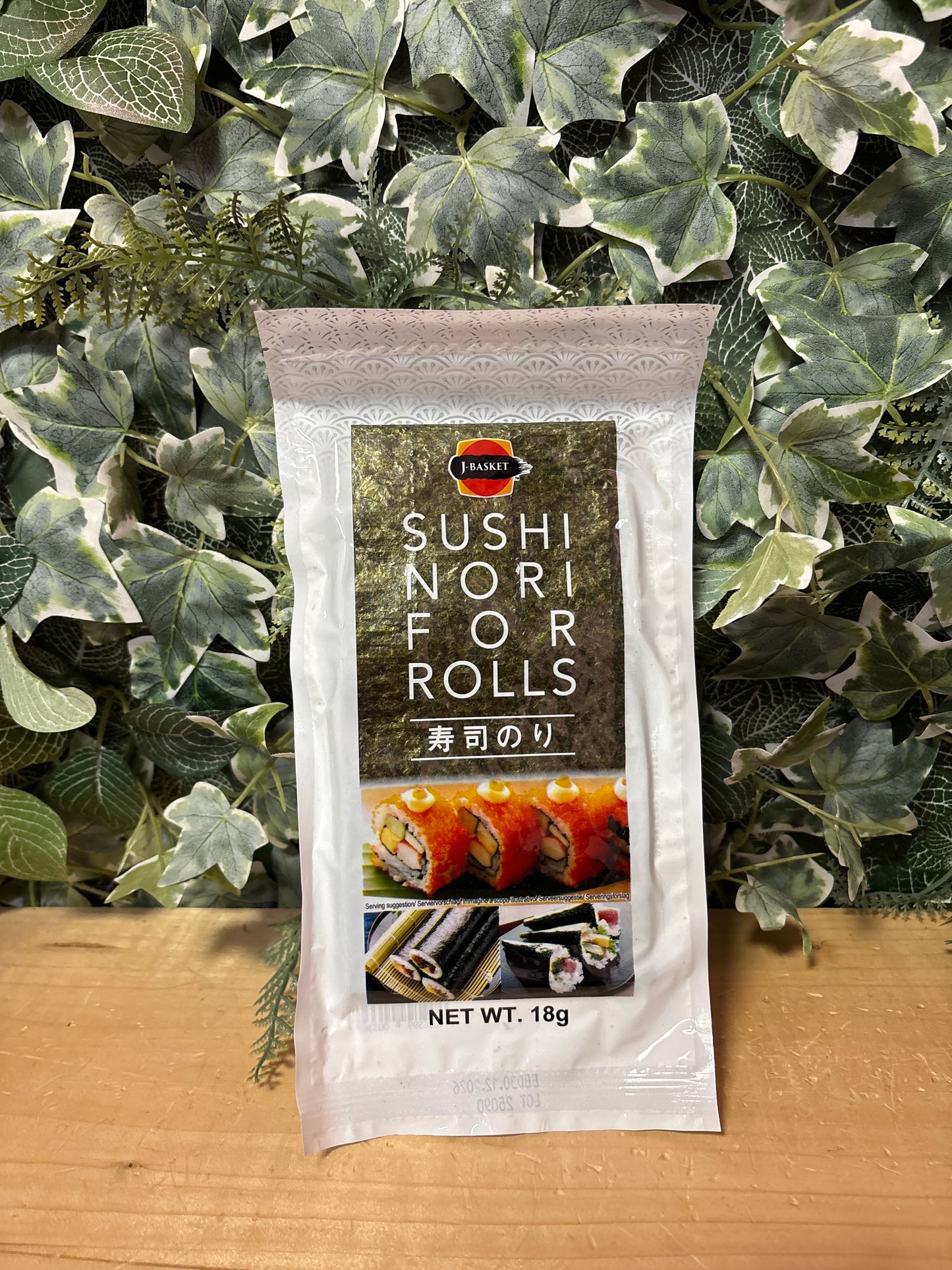 Alga nori half-cut 15 fogli