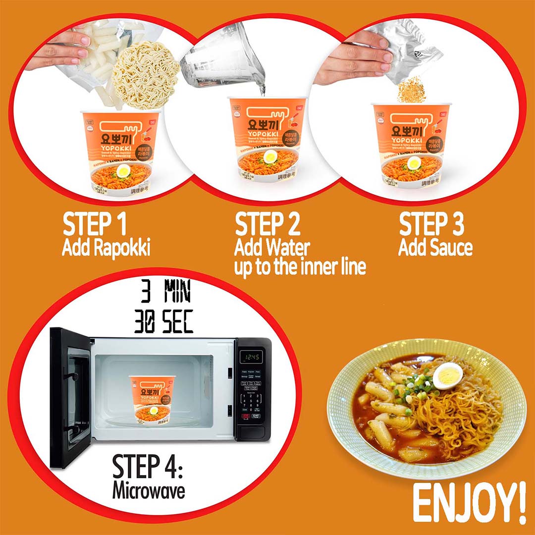 Rapokki sweet spicy (145g)