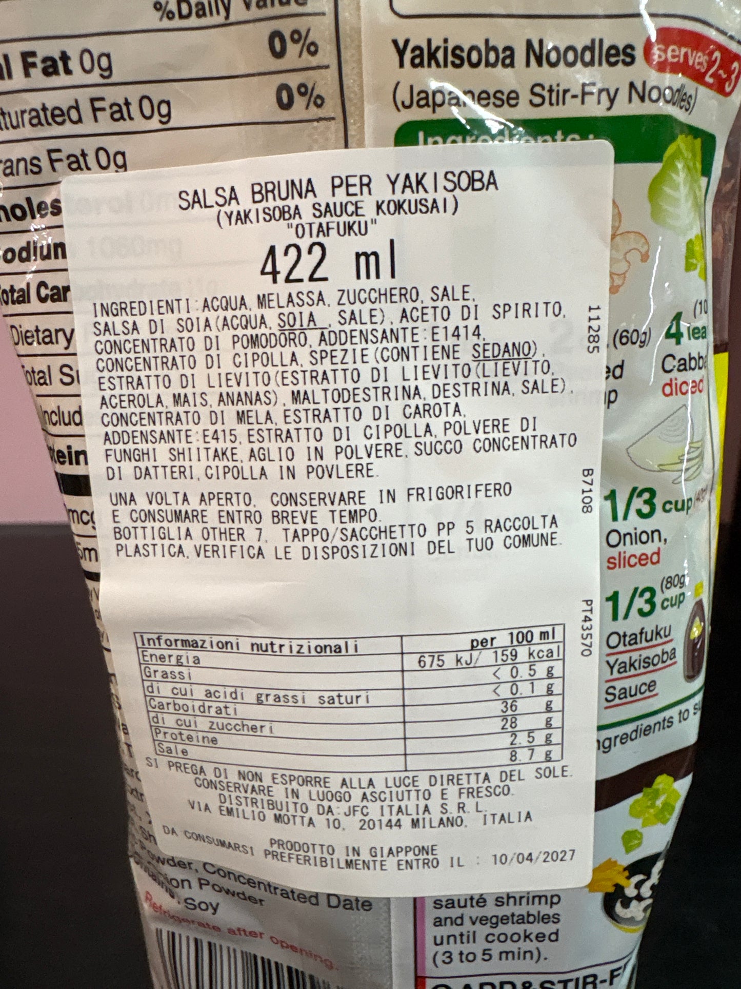 Otafuku Salsa per Yakisoba (500g)