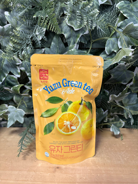Bibita coreana yuzu green tea (170ml)