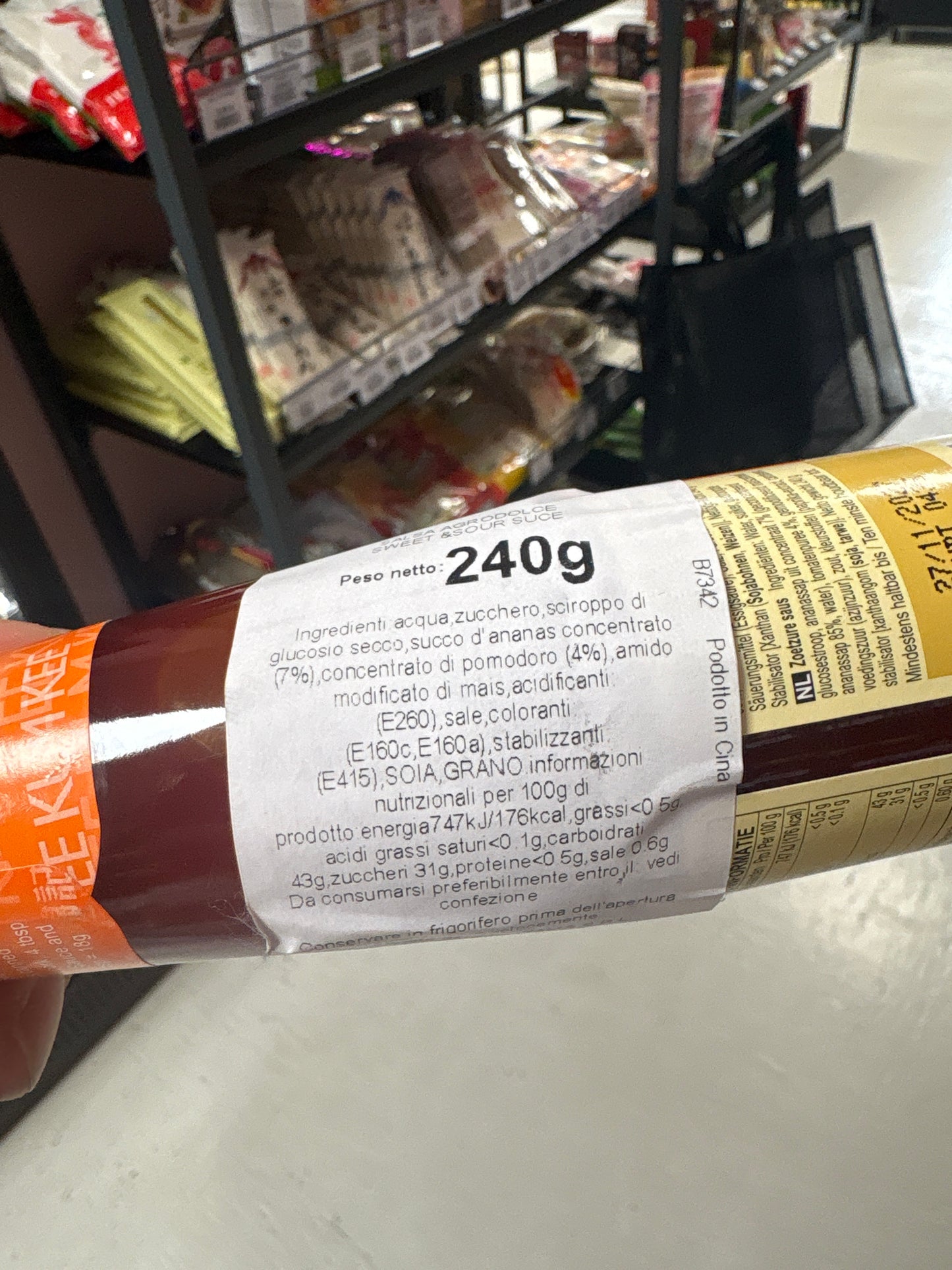 Salsa agrodolce (240g)
