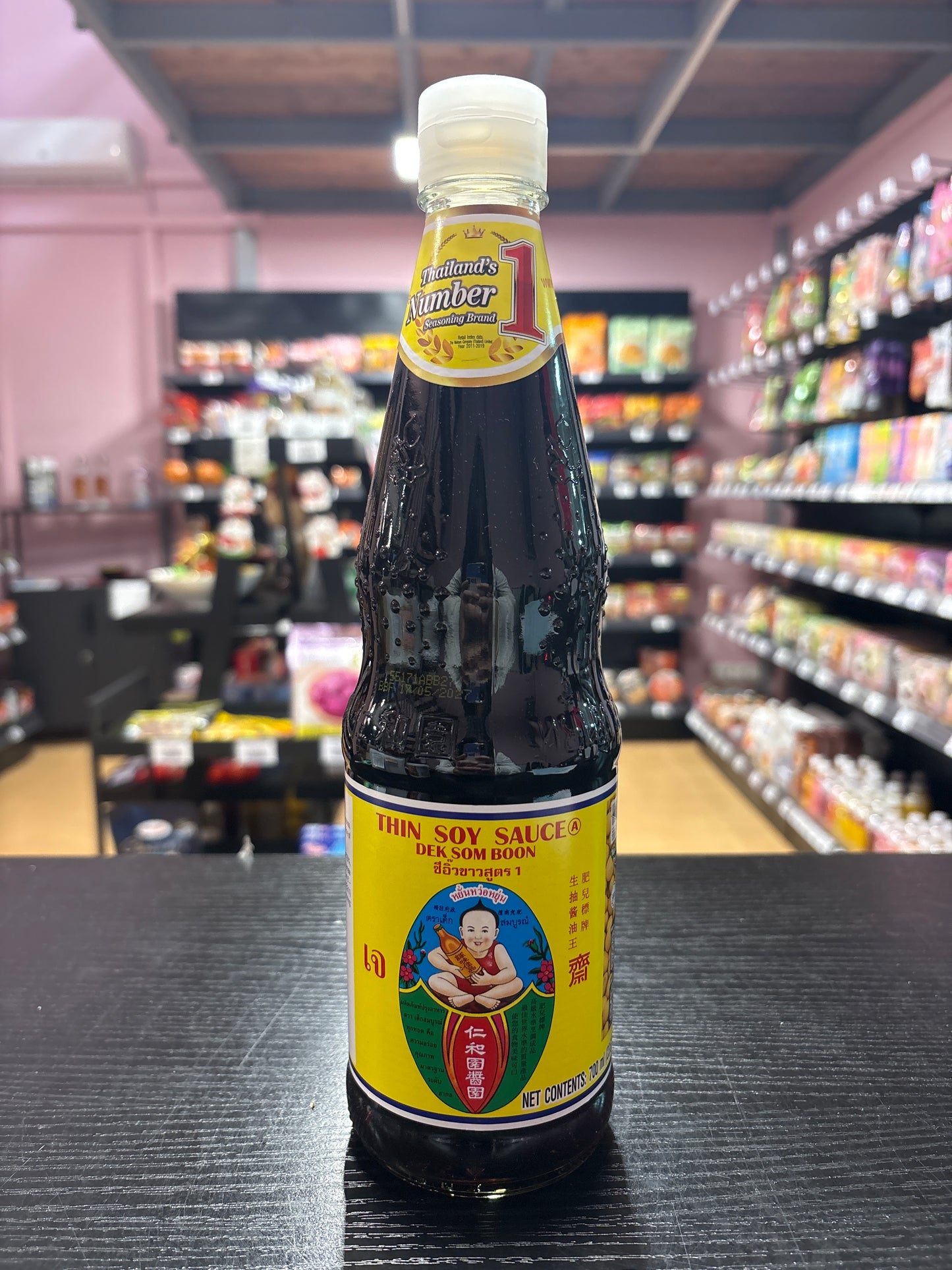 Salsa di soia leggera - Dek Som Boon (700ml)