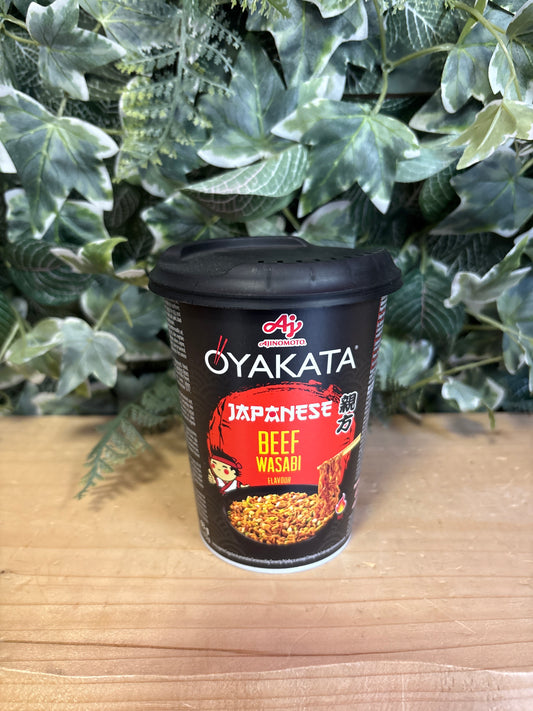 Oyakata Dish Cup Japanese Beef Wasabi (93g)