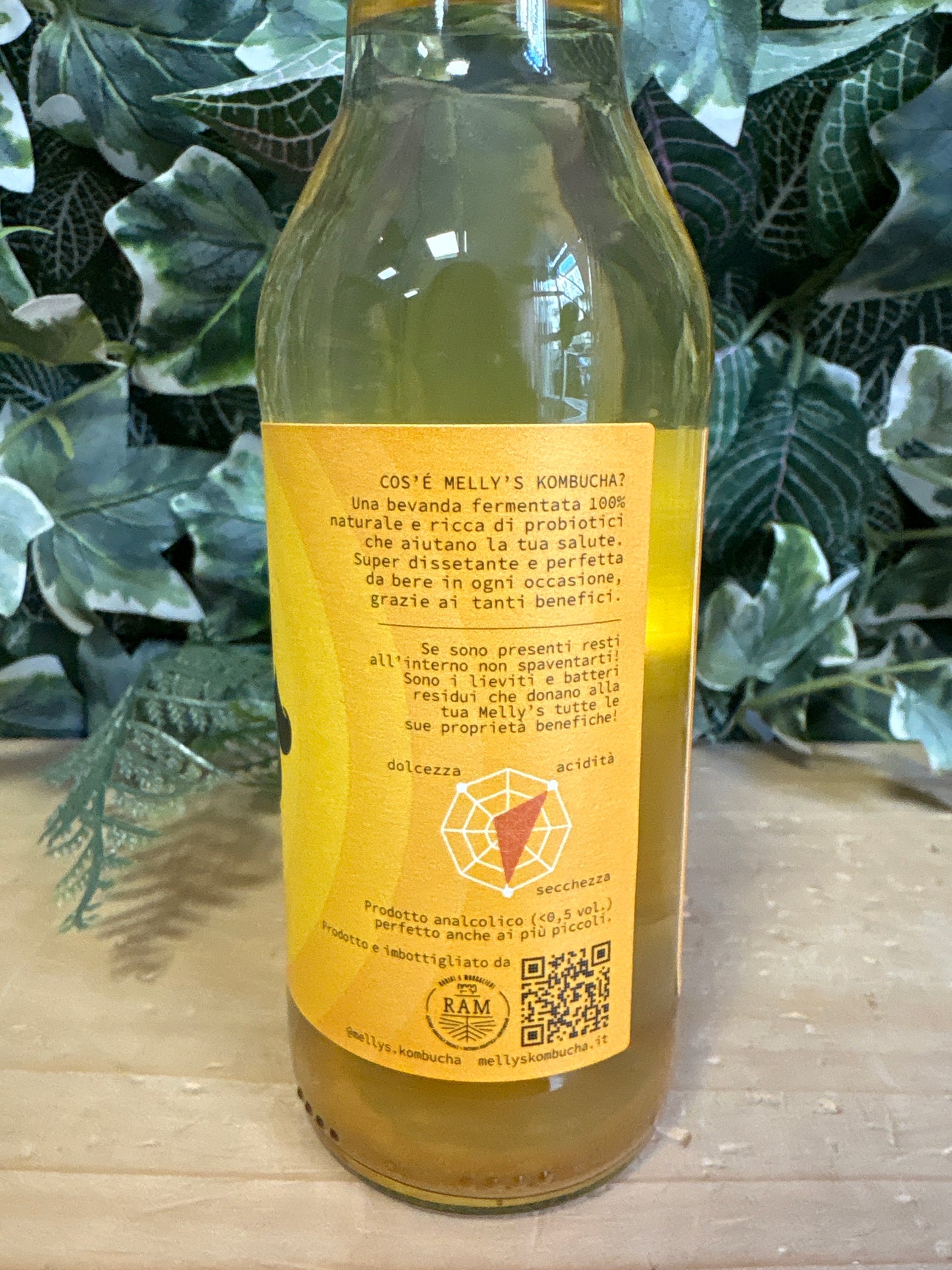 Melly’s Kombucha Zenzero Limone (200ml)