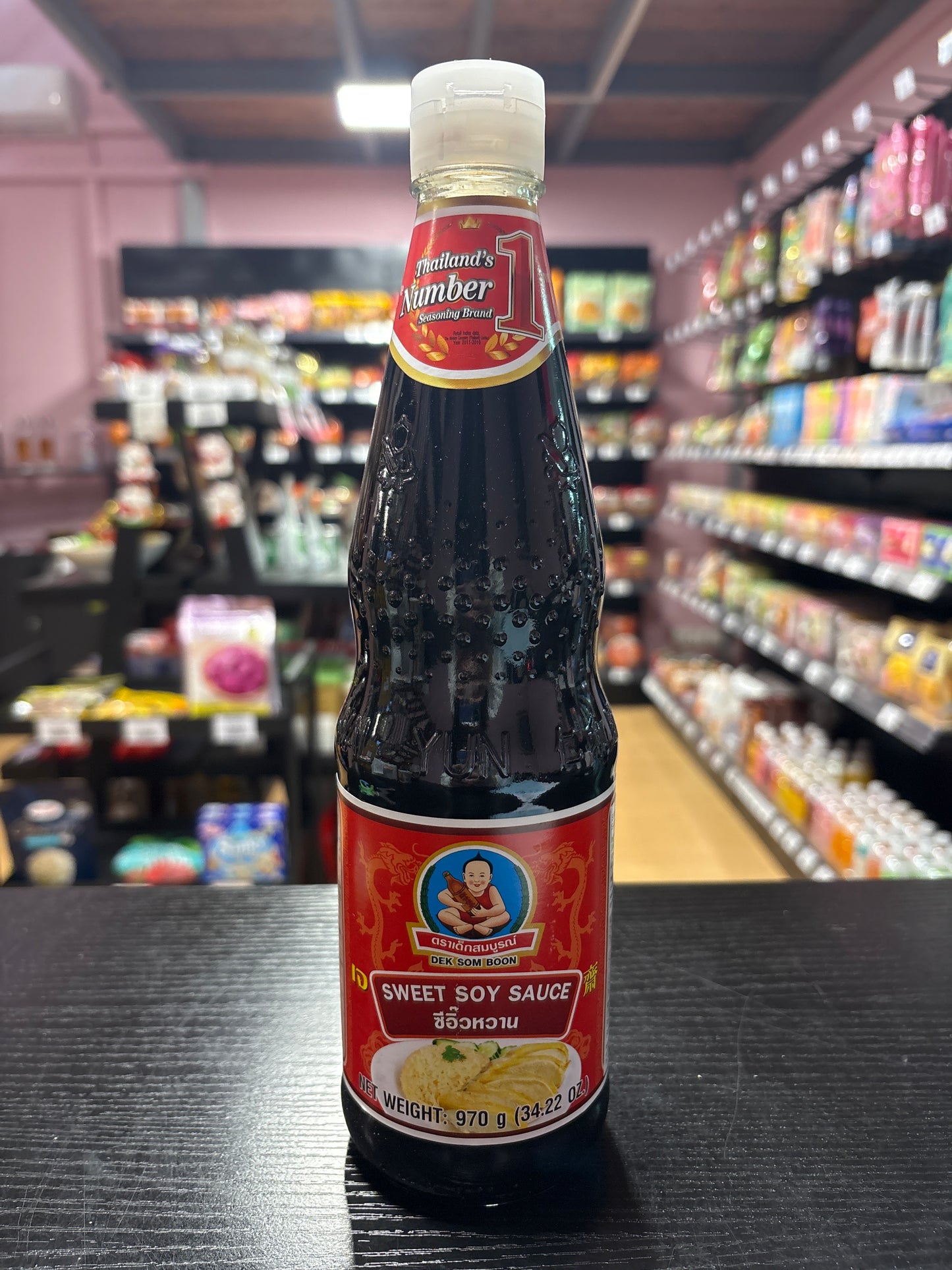 Salsa di soia dolce - Dek Som Boom (970ml)