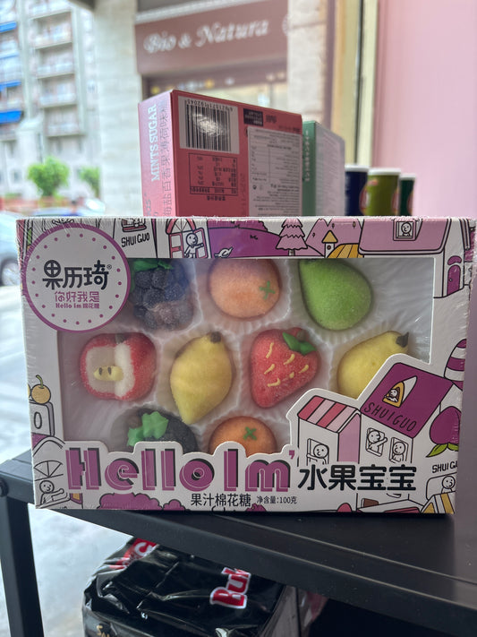 Marshmallow fruttini (100g)