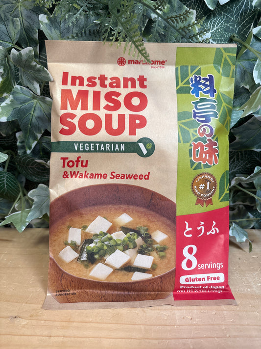 Zuppa di miso vegana istantanea tofu e alga (152g)