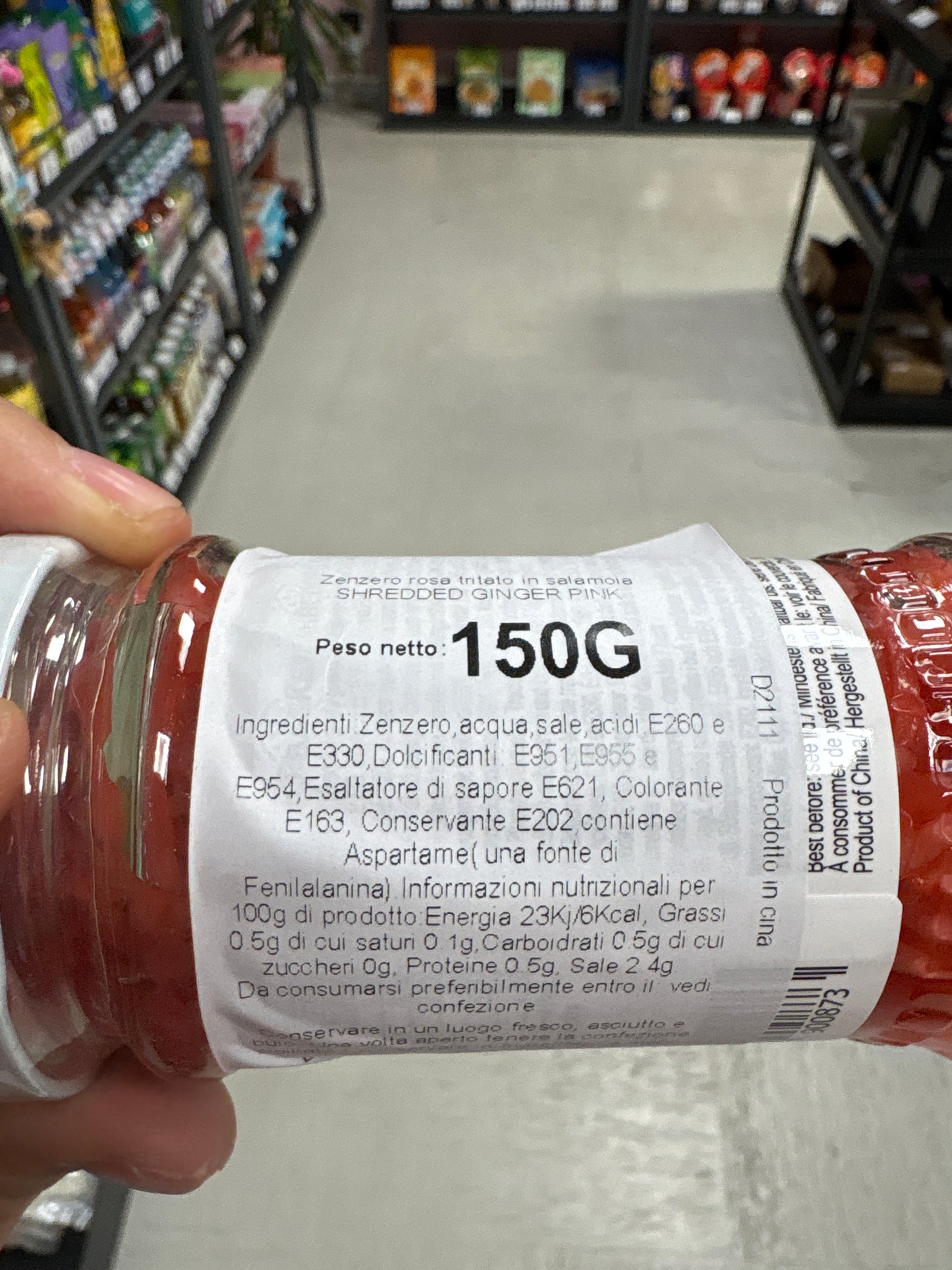 Zenzero rosa jbasket (150g)