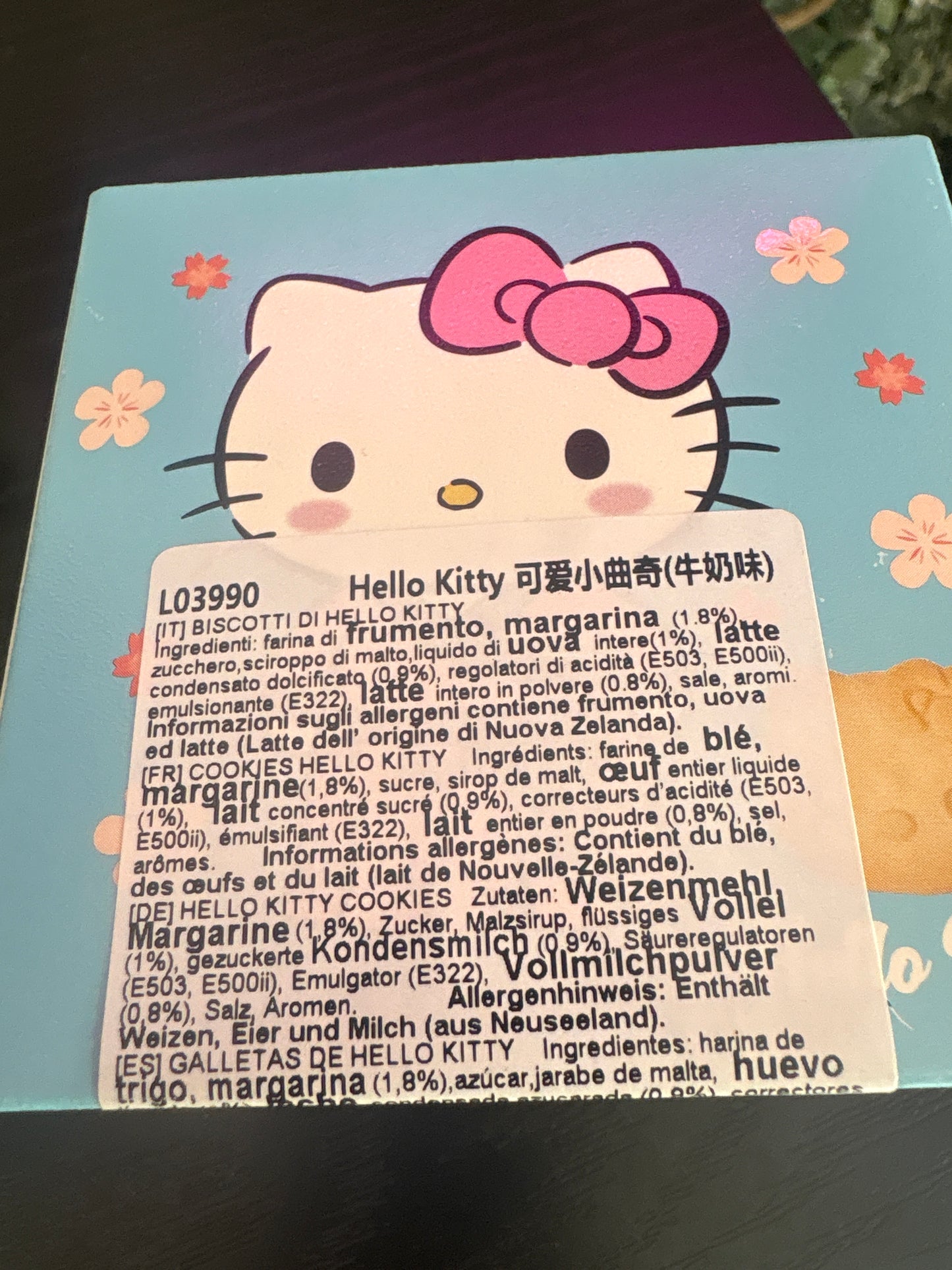 Biscotti hello kitty al latte (47g)