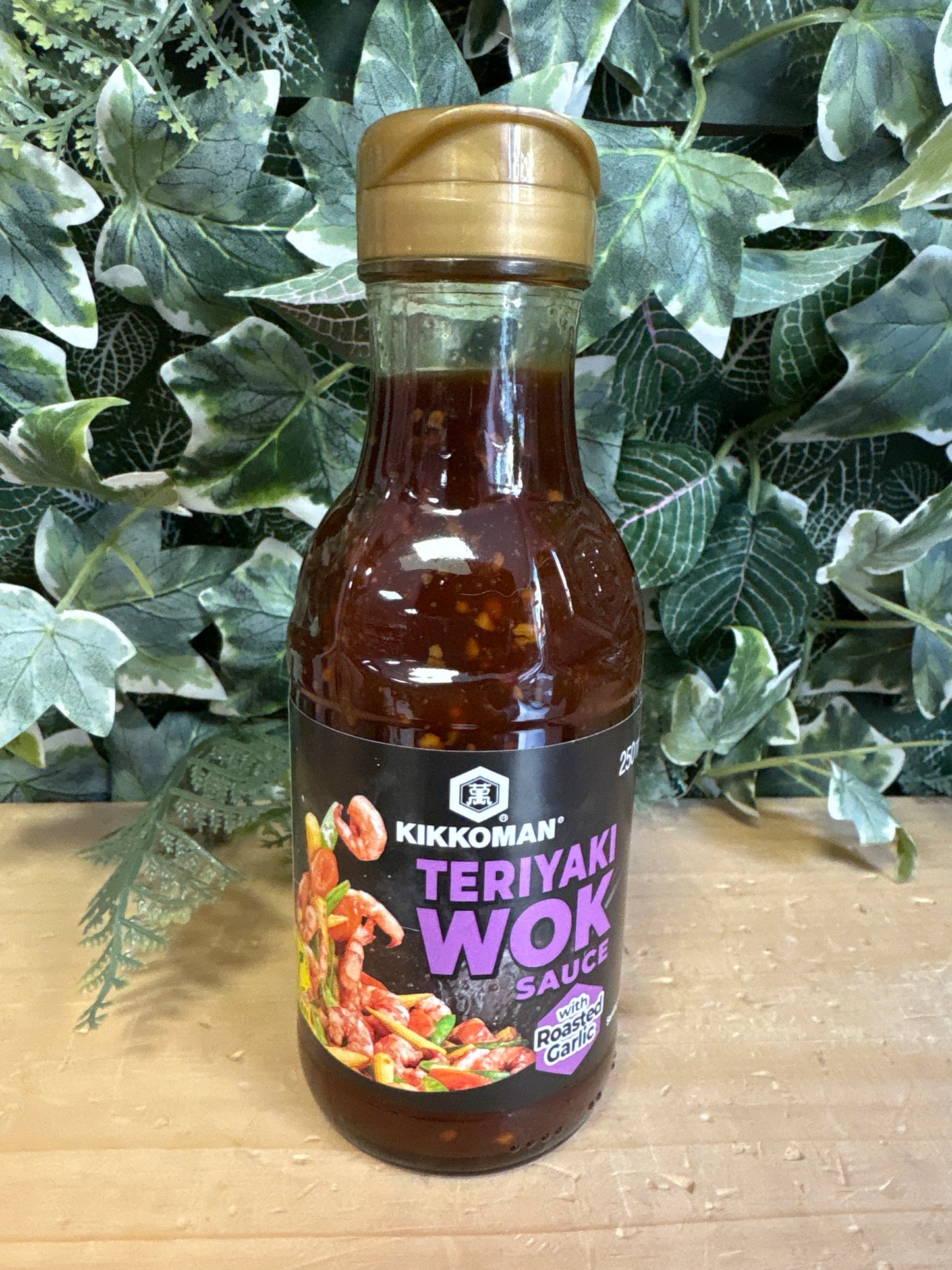 Salsa Teriyaki con aglio arrosto kikkoman (250ml)
