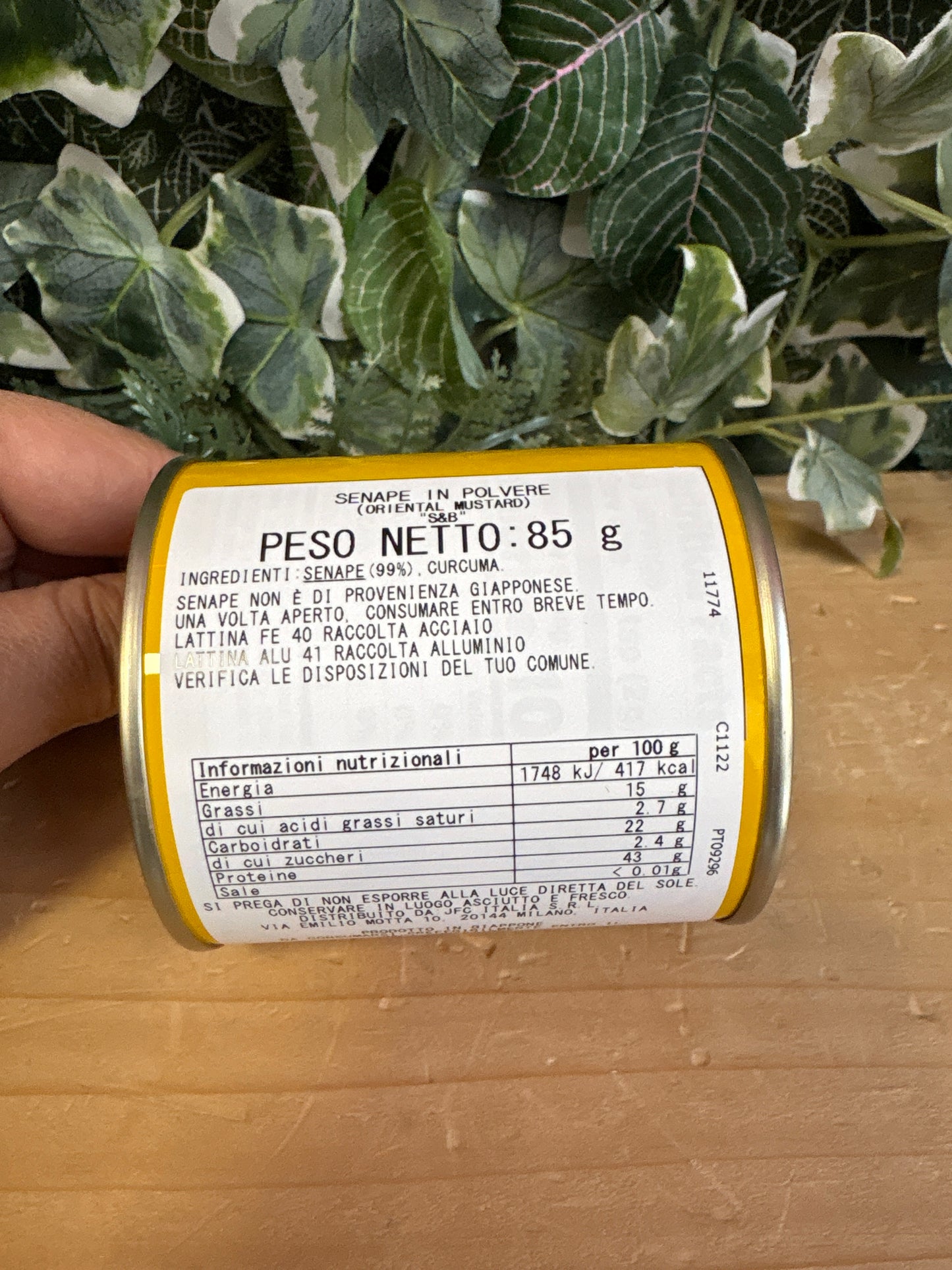 Oriental Hot Mustard (Mostarda giapponese) (85g)