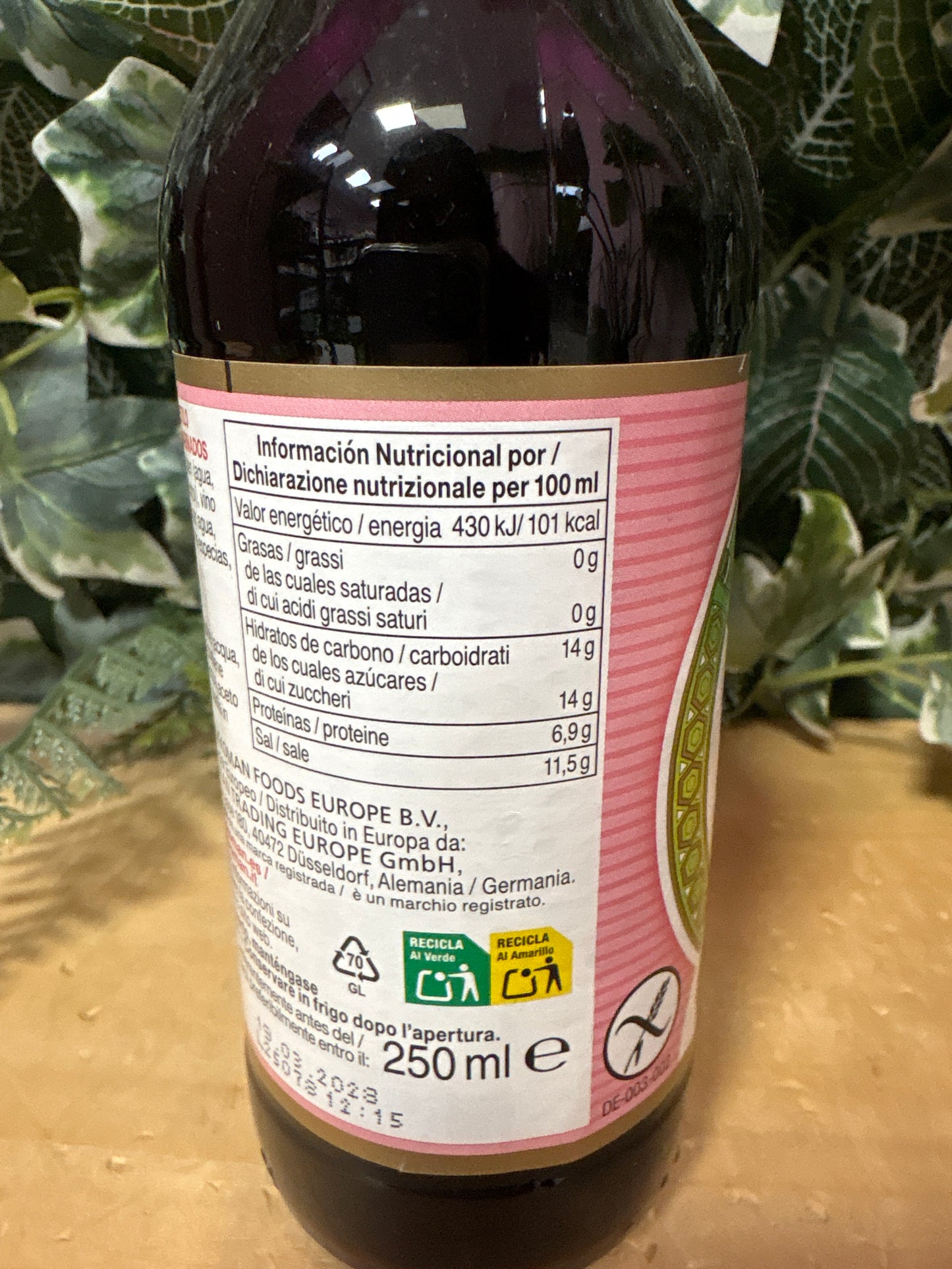 Marinatura Teriyaki Kikkoman gluten free (250ml)
