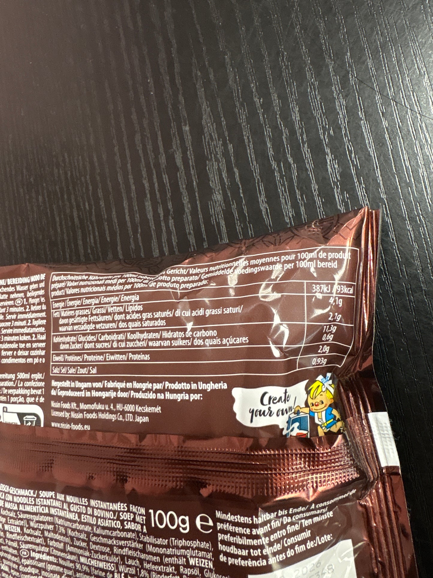 Damae Ramen Nissin Manzo (100gr)
