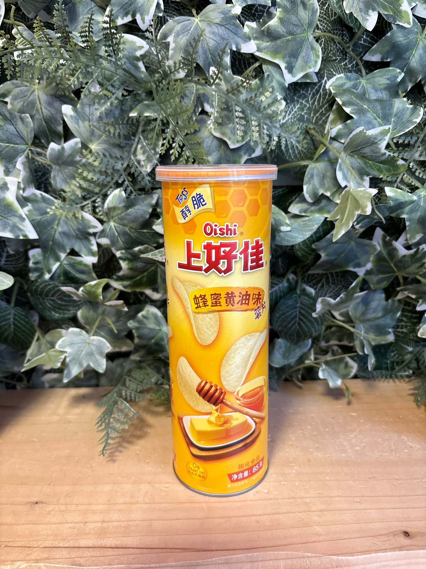 Patatine oishi burro e miele tubo (85g)