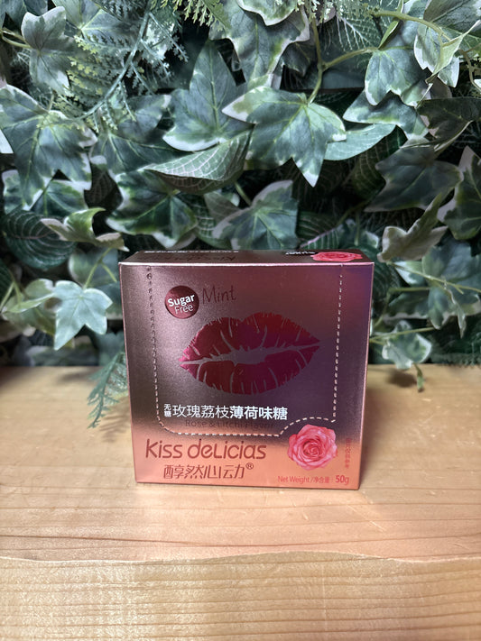 Mentine rosa e litchi (50g)