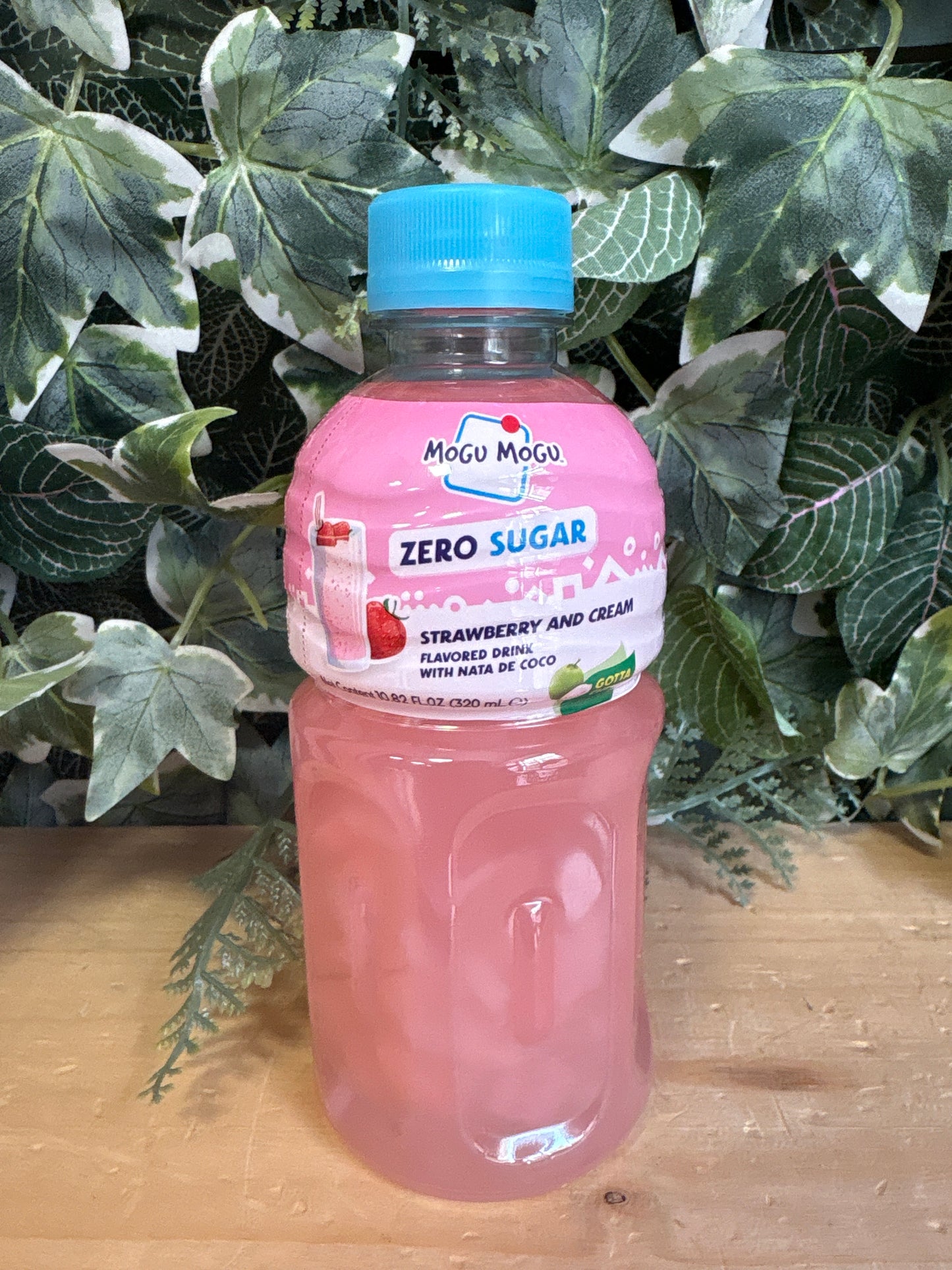 Mogu Mogu Panna e Fragola Senza Zuccheri Aggiunti (320ml)