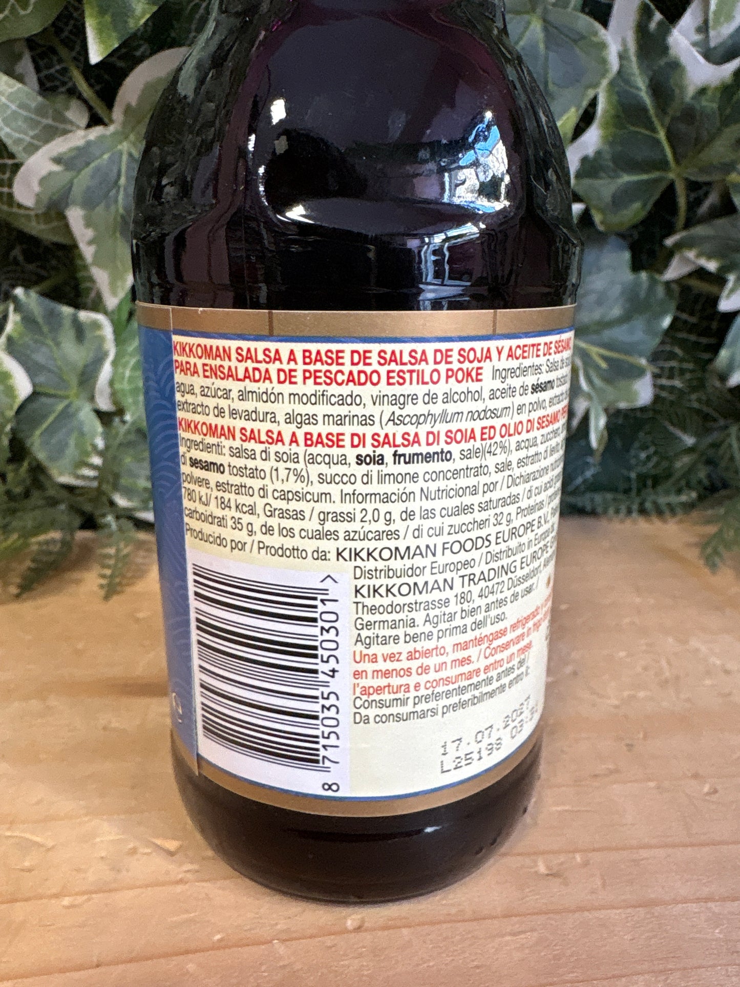 Salsa per Poke Kikkoman (250ml)