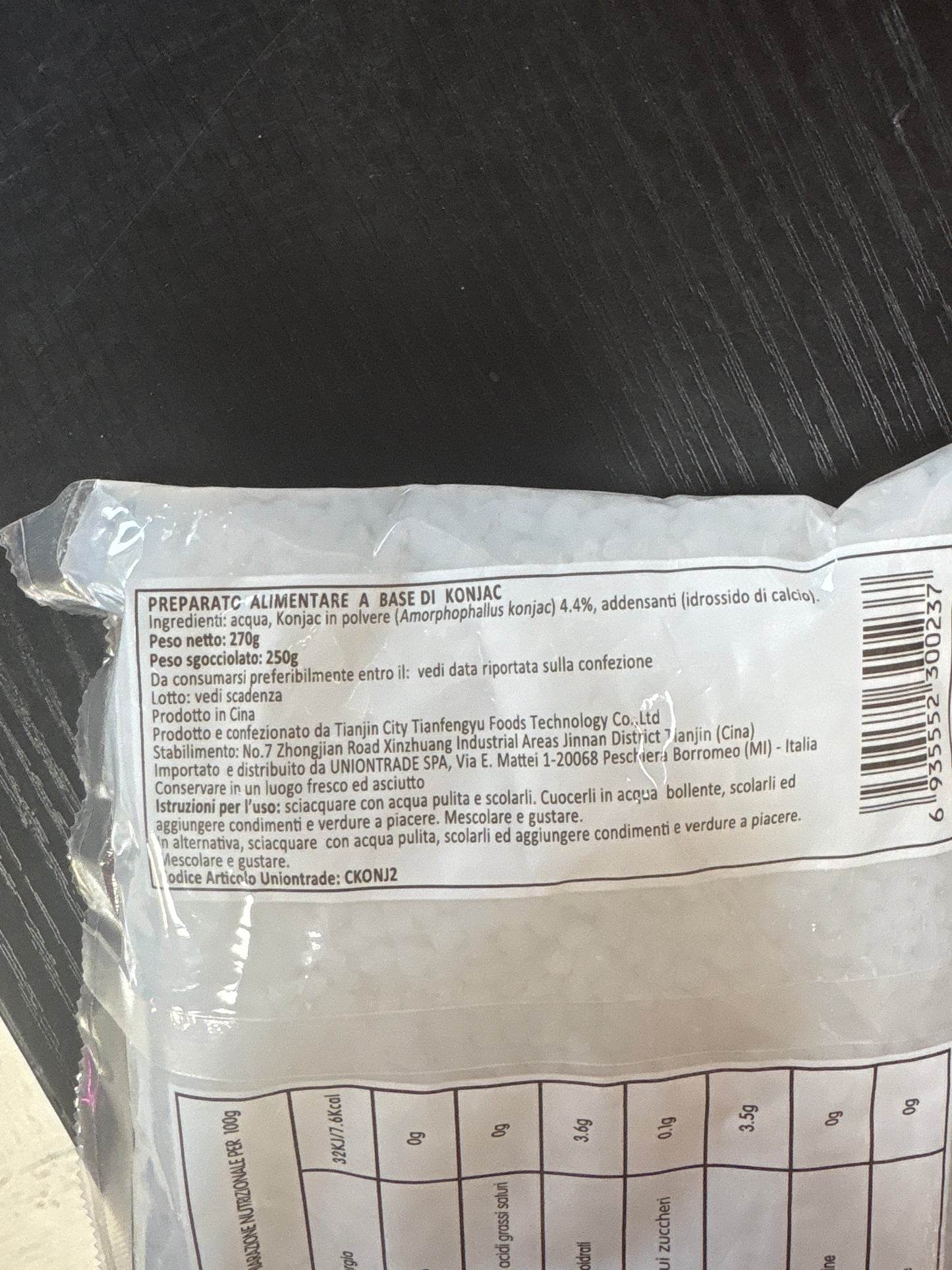 Risino di konjac (250gr)