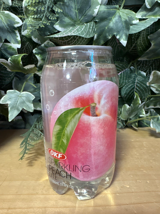 Bibita frizzante alla pesca (350ml)