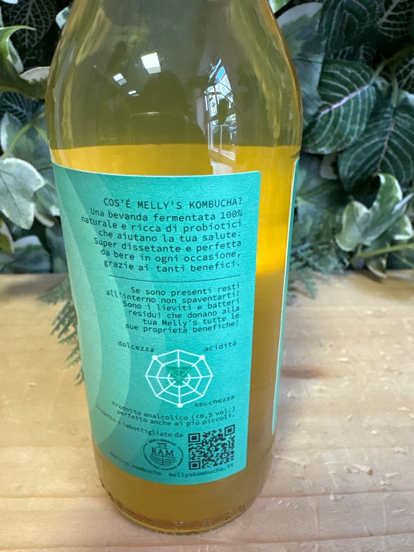 Melly’s Kombucha Menta Piperita Lime (200ml)
