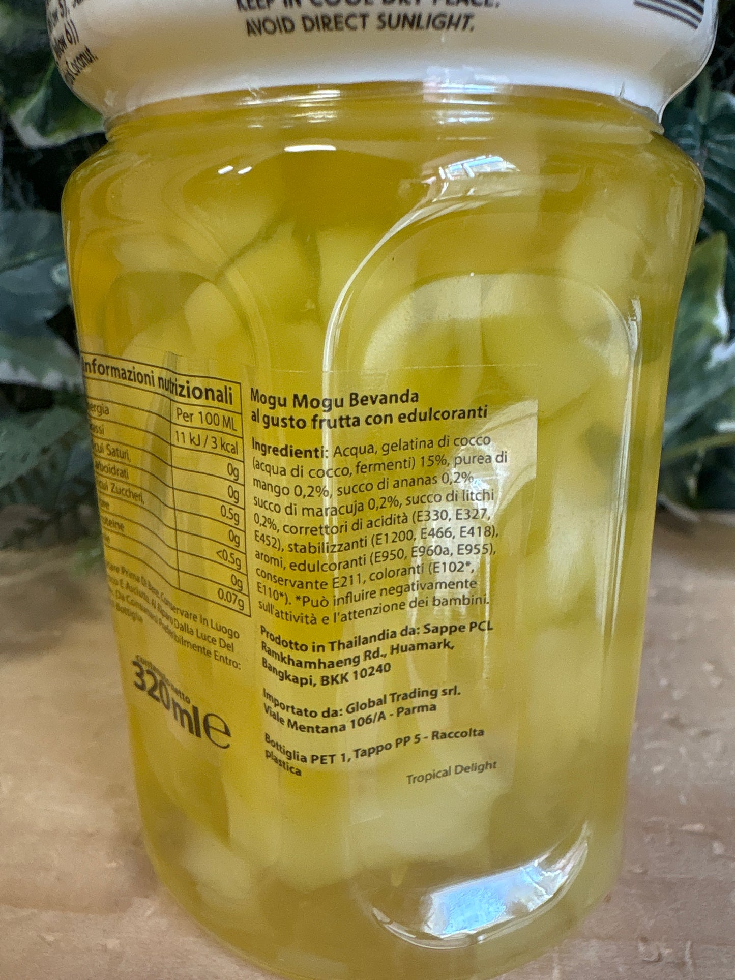 Mogu Mogu Tropical Delight (senza zuccheri aggiunti) (320ml)