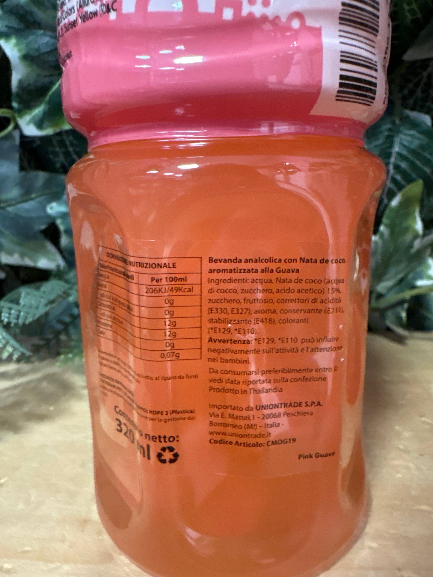 Mogumogu pink guava (320ml)
