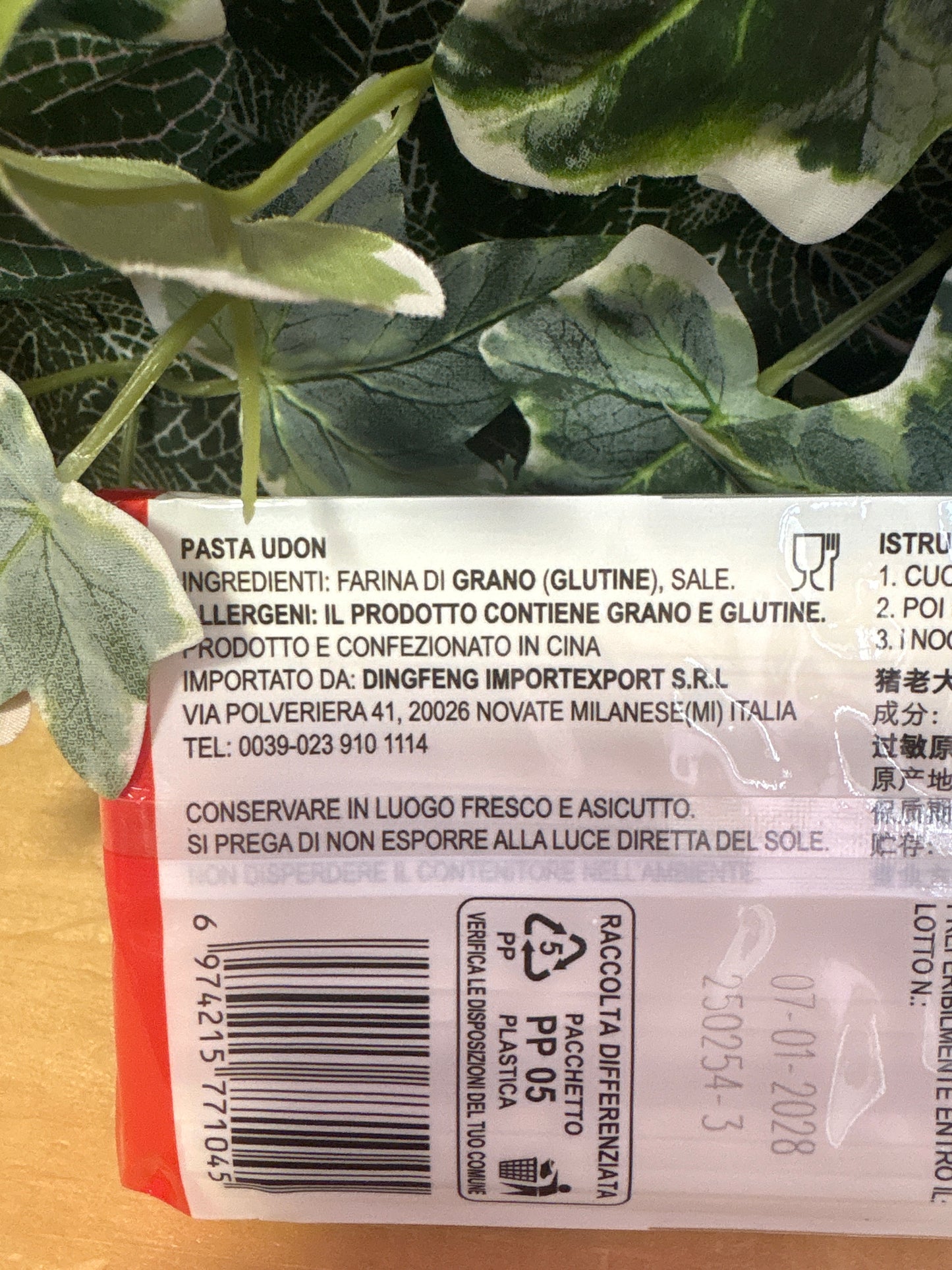 Pasta udon cinesi (300g)