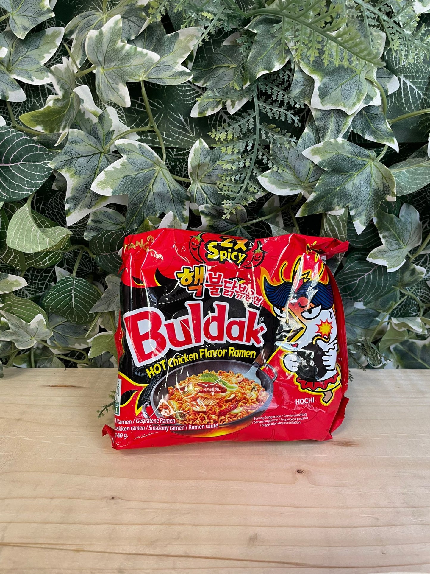 Buldak double hot chicken noodles (140gr)