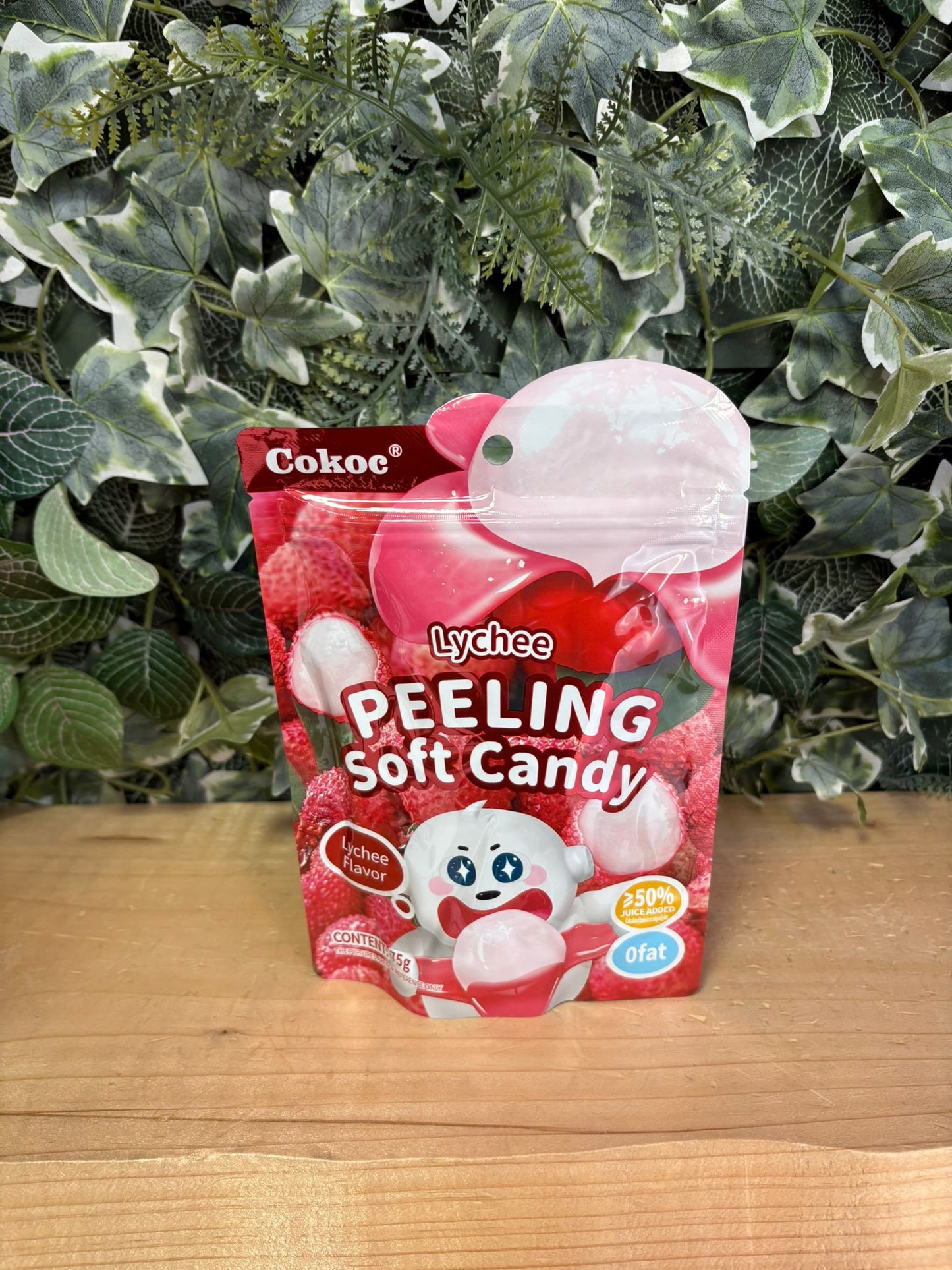 Caramelle sbucciabili al lichees (75g)